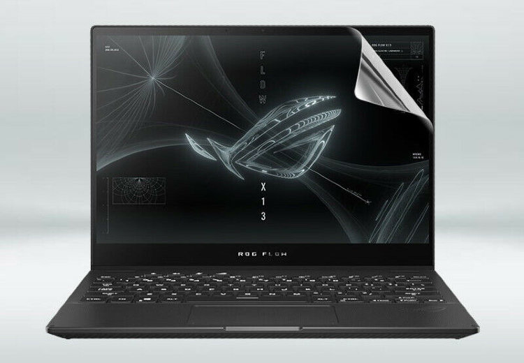 Защитная пленка экрана для ноутбука Asus ROG Flow X13 GV301 Купить стекло матрицы для Asus gv301 в интернете по выгодной цене