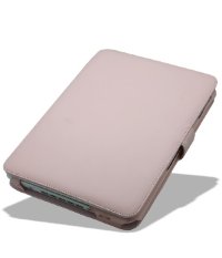 Оригинальный кожаный чехол для нетбука MSI Wind U100 U100X розовый