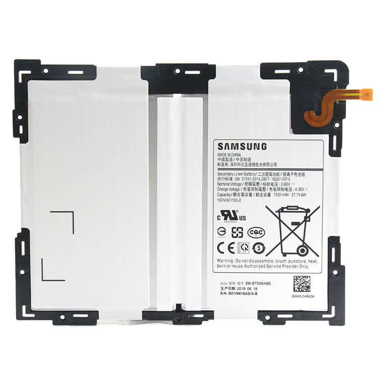 Оригинальный аккумулятор для планшета Samsung Galaxy Tab A 10.5 SM-T590 T595 EB-BT595ABE Купить батарею для Samsung Tab A в интернете по выгодной цене