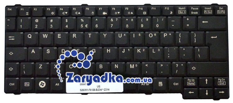 Оригинальная клавиатура для ноутбука Fujitsu SIEMENS Amilo V5515 V5535 V5545 Оригинальная клавиатура для ноутбука Fujitsu SIEMENS Amilo V5515 V5535 V5545