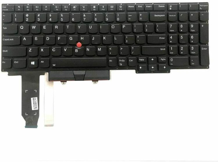 Клавиатура для ноутбука Lenovo ThinkPad E15 SN20U64129-01 V185820BS1 Купить клавиатуру для Lenovo E15 в интернете по выгодной цене