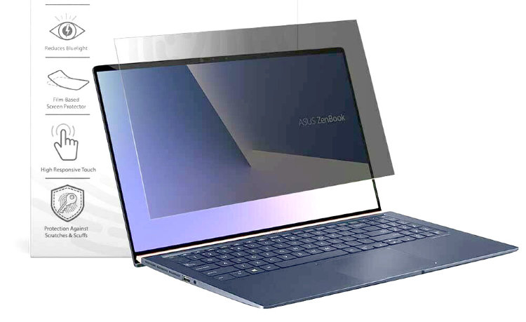 Защитная пленка экрана для ноутбука Asus Zenbook 15 UX533FD UX533 Купить пленку экрана для Asus UX533F в интернете по выгодной цене