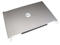 Оригинальный корпус для ноутбука Dell Latitude D630 0YT450 крышка  монитора в сборе с шарнирами