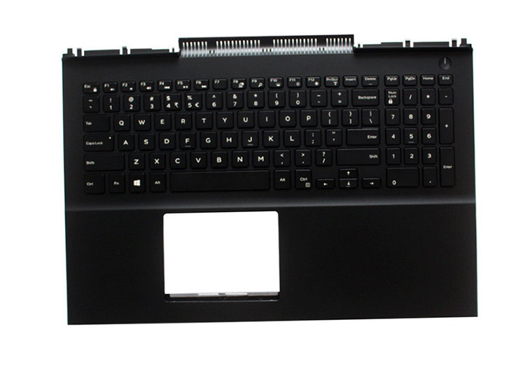 Корпус для ноутбука Dell Inspiron 15 7566 7567 палмрест с клавиатурой Купить часть корпуса с клавиатурой для ноутбука Dell inspiron 7566 в интернете по самой выгодной цене