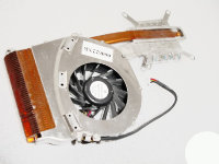 Оригинальный кулер вентилятор охлаждения процессора для ноутбука Sony VGN-FS UDQF2PH21CF0 + теплоотвод