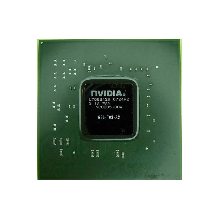 Видеочип для ноутбука Nvidia G86-703-A2 BGA IC 
Видеочип для ноутбука Nvidia G86-703-A2 BGA IC

