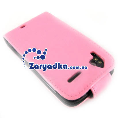 Оригинальный кожаный чехол для телефона HTC Sensation 4G розовый Оригинальный кожаный чехол для телефона HTC Sensation 4G розовый
