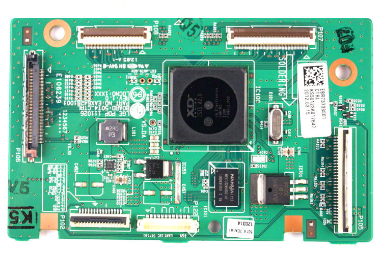 Модуль CTRL для телевизора LG 50PA6500 EBR73738801  Купить плату управления контрол для LG 50PA6500 в интернете по выгодной цене