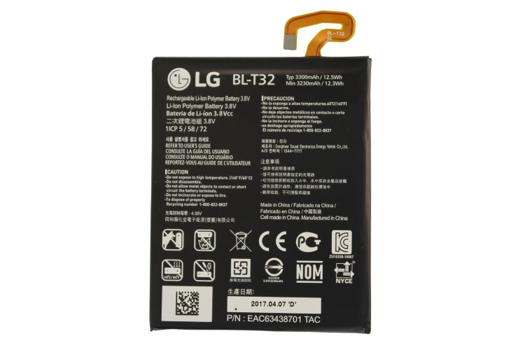 Оригинальный аккумулятор для смартфона LG G6 H870 BL-T32 EAC63438701 Купить усиленную батарею повышенной емкости для телефона LG в интернете по самой выгодной цене
