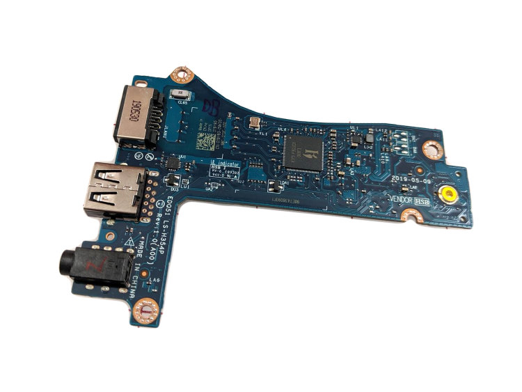 Модуль USB со звуковой картой для ноутбука Dell Alienware m15 R2 19Y93 019Y93 LS-H354P Купить плату с USB для Dell M15 R2  в интернете по выгодной цене