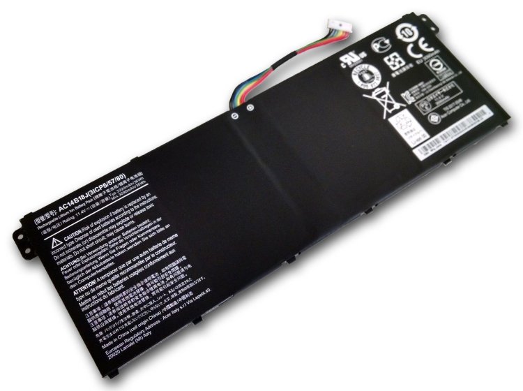 Аккумулятор батарея для ноутбука Acer Aspire E-13 ES1-311 AC14B18J  Купить оригинальный аккумулятор батарея для ноутбука Acer Aspire E-13 ES1-311 в интернет магазине с гарантией