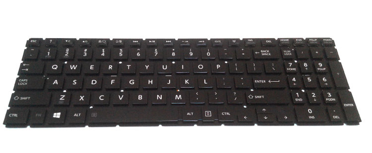 Клавиатура для ноутбука Toshiba Satellite Radius P50W P50W-B P55W-B 