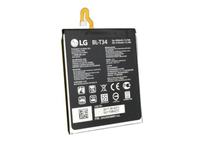 Оригинальный аккумулятор для телефона LG V30 H930 EAC63538901 BL-T34  Купить батарею для смартфона LG V30 в интернете по самой выгодной цене