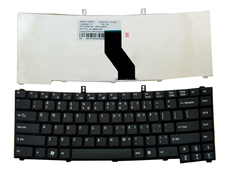 Оригинальная клавиатура для ноутбука Acer Extensa 4120 4620 4620Z 5220 Оригинальная клавиатура для ноутбука Acer Extensa 4120 4620 4620Z 5220