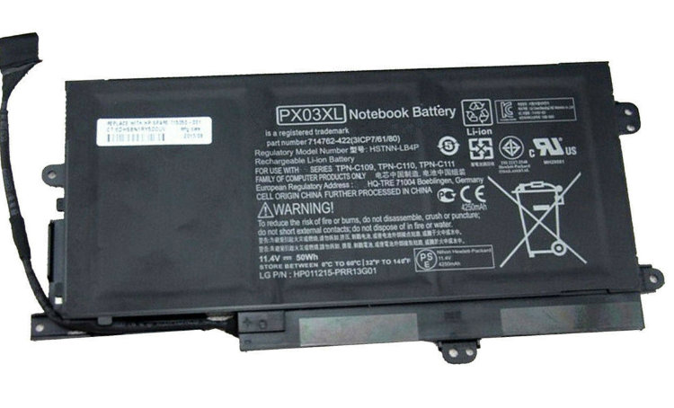 Оригинальный аккумулятор для ноутбука HP Envy 14-K Touchsmart M6-k M6-k125dx k010dx 715050-001 PX03XL Купить батарею для HP 14 k в интернете по выгодной цене