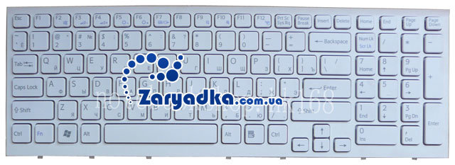 Оригинальная клавиатура для ноутбука Sony Vaio VPC-EB VPC EB русская раскладка Оригинальная клавиатура для ноутбука Sony Vaio VPC-EB VPC EB русская раскладка