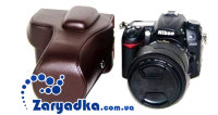 Оригинальный кожаный чехол для камеры Nikon SLR D7100 D5200 D5100 D3100 D7000 D90 D5000 D3000