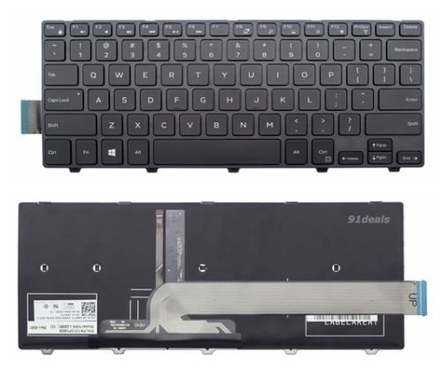 Клавиатура для ноутбука Dell Latitude 3460 Inspiron 14 5459 Купить оригинальную клавиатуру со светодиодной подсветкой для ноутбука Dell Latitude 3460 Inspiron 14 5459 в интетнет магазине с гарантией