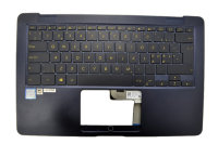Корпус с клавиатурой для ноутбука Asus ZenBook 3 Deluxe UX490UA UX490