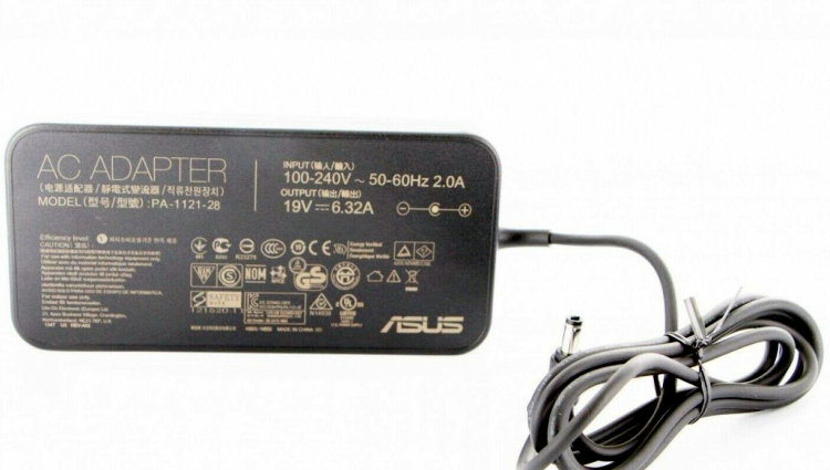 Оригинальный блок питания для ноутбука Asus G771J GL771J G771 ADP-120 Купить зарядку Asus G771 в интернете по выгодной цене