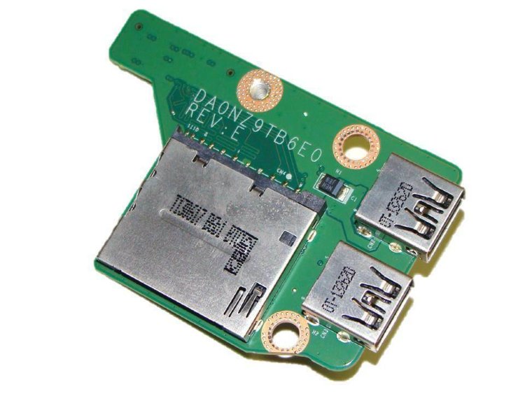 Плата USB для ноутбука HP Envy 23-M 23-M113W DA0NZ9TB6E0 Купить модуль card reader  с портами USB для HP envy 23m в интернете по выгодной цене