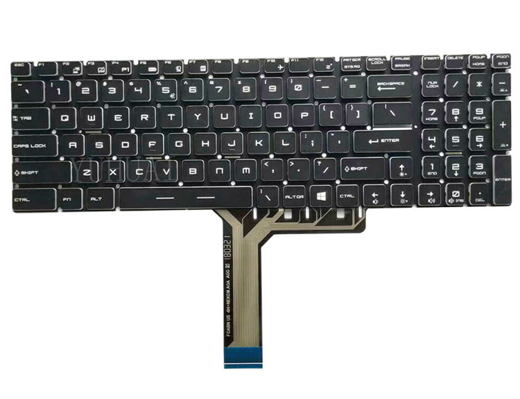 Клавиатура для ноутбука MSI GF62 GF62VR GF72VR GP73 LEOPARD 8RD MS-17C6 Купить клавиатуру для MSI GP73 в интернете по выгодной цене