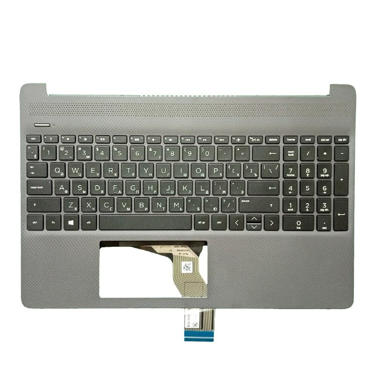 Клавиатура для ноутбука HP 15s-eg L91269-251 с корпусом Купить клавиатуру для HP 15s eg в интернете по выгодной цене