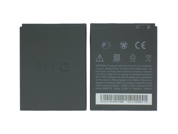 Аккумулятор батарея для телефона HTC Desire 500 BA-S890 BM60100 оригинал 