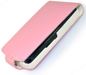 Оригинальный кожаный чехол для телефона  Sony Ericsson Vivaz U5 розовый Оригинальный кожаный чехол для телефона  Sony Ericsson Vivaz U5 розовый