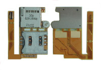 Оригинальный шлейф сим карты Sim Card/слота карты памяти для телефона Sony Ericsson W890