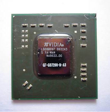 Видеочип чипсет для ноутбука nVidia Geforce GF-Go7200-N-A3 Видеочип чипсет для ноутбука nVidia Geforce GF-Go7200-N-A3