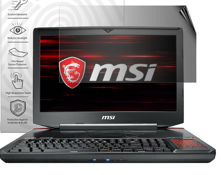 Защитная пленка экрана для ноутбука MSI GT83 TITAN 8RF Купить пленку для MSI gt83 в интернете по выгодной цене