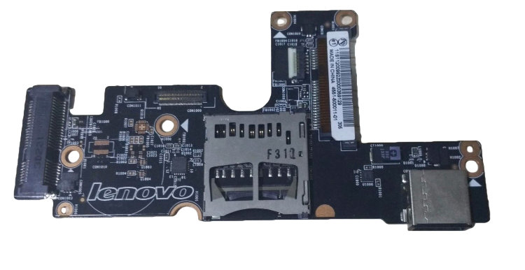 Модуль mSATA PCIe для ноутбука Lenovo ideapad YOGA 13 4551-500011-01 11s11200099 Купить плату кард ридера с портом USB mSATA pci express для ноутбука Lenovo yoga 13 в интернете по самой выгодной цене