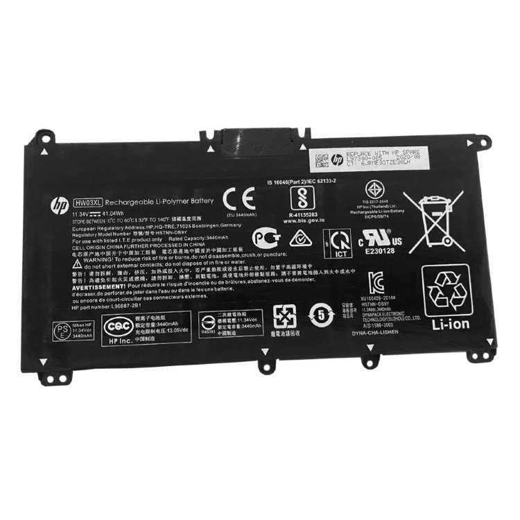Оригинальный аккумулятор для ноутбука HP Pavilion 15-EG 15-EH 17-CN HSTNN-UB7W HSTNN-DB9Y HW03XL Купить батарею для HP 15cn в интернете по выгодной цене