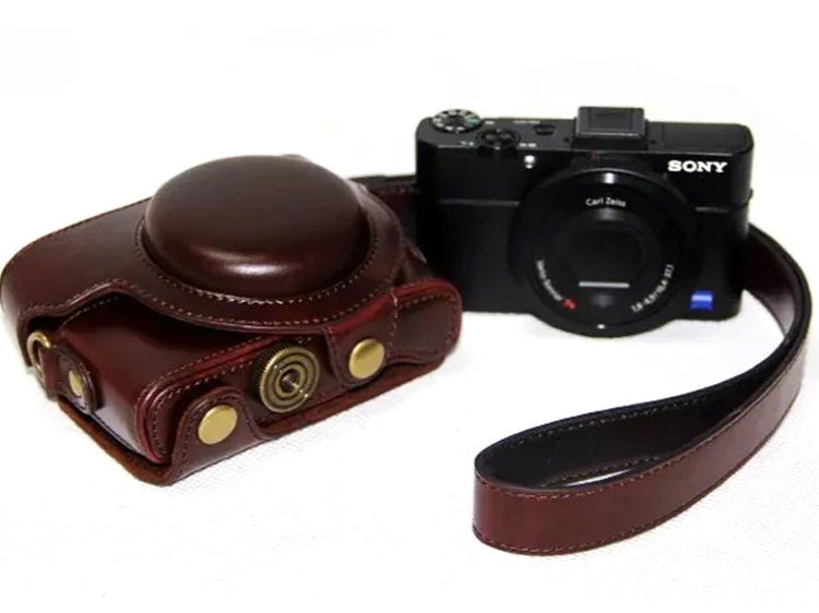 Кожаный чехол для камеры Sony DSC RX100 III DSC RX100M3