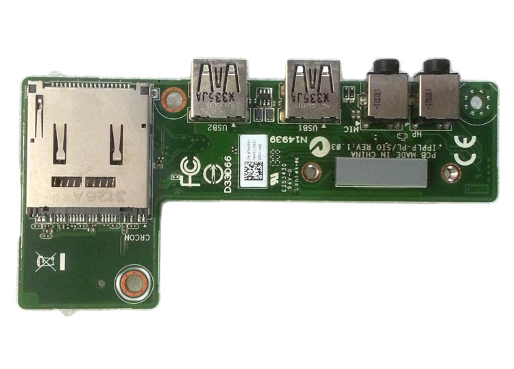 Звуковая карта с USB портами для моноблока Dell XPS 27 2720 7HKR8 07HKR8 Купить кард ридер с портами USB для компьютера Dell XPS 27 в интернете по выгодной цене
