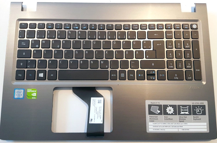 Клавиатура для ноутбука Acer V3-575 V3-575G EAZRR00304A Купить клавиатуру для Acer V3 575 в интернете по выгодной цене