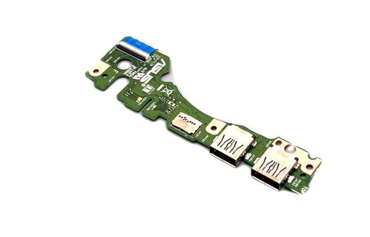 Модуль USB кард ридер для ноутбука Asus VivoBook M413 M413DA Купить плату с портами USB для Asus M413D в интернете по выгодной цене