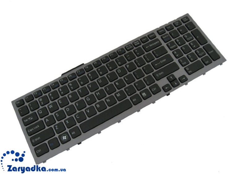 Оригинальная клавиатура для ноутбука Sony Vaio VPCF11 VPC-F серия  9Z.N3S82.001 Клавиатура для ноутбука Sony Vaio VPCF11  9Z.N3S82.001 белая/серебро