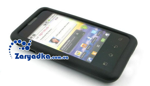 Оригинальный силиконовый чехол для телефона  LG E720 Optimus Оригинальный силиконовый чехол для телефона  LG E720 Optimus
