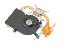 Оригинальный кулер вентилятор охлаждения для ноутбука Toshiba L30 L35 GC054509VH-A + теплоотвод