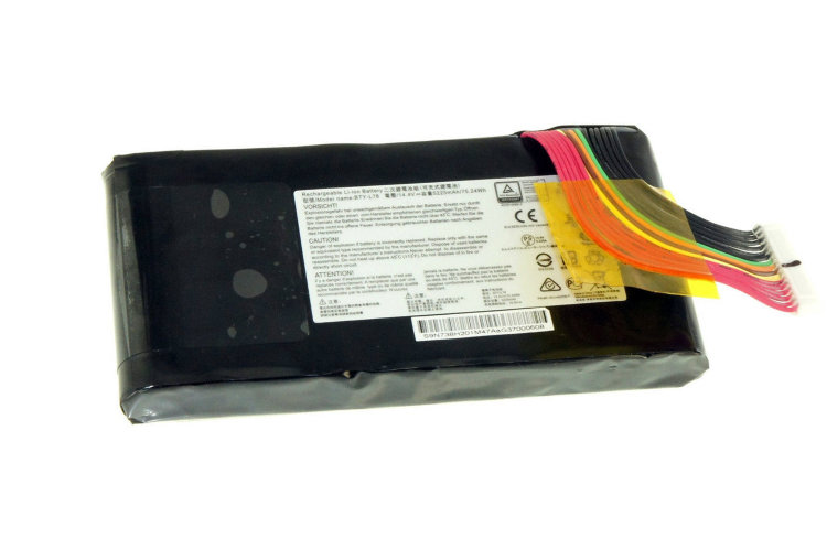 Оригинальный аккумулятор для ноутбука MSI GT62VR GT73 GT80 2QE GT80S GT83 GT83VR BTY-L78 Купить батарею для MSI GT62 в интернете по выгодной цене