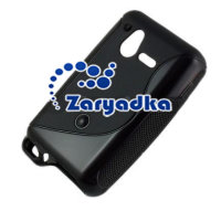 Оригинальный пластиковый чехол для телефона Sony Ericsson Xperia   Active ST17i черный/белый