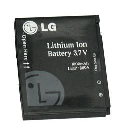 Оригинальный аккумулятор LGIP-580A для телефонов LG KE990 KU990 Viewty KC910 Renoir Оригинальный аккумулятор LGIP-580A для телефонов LG KE990 Viewty.