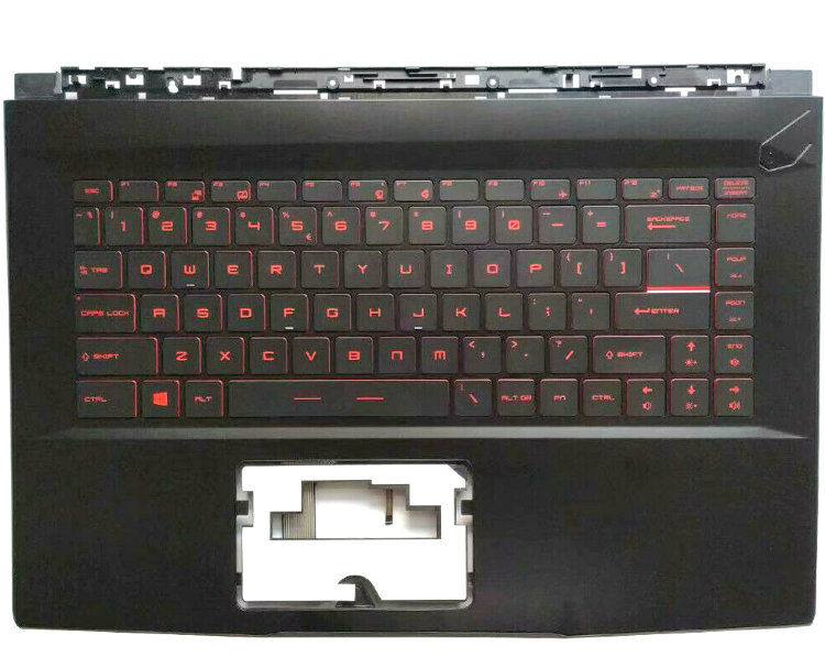 Клавиатурный модуль для ноутбука MSI GF63 GF63 8RC GF63 Купить клавиатуру с корпусом для MSI GF63 в интернете по выгодной цене