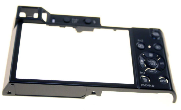 Корпус для камеры Panasonic DMC-ZS100 задняя часть Купить заднюю часть корпуса для фотоаппарата Panasonic Lumix ZS100 в интернете по выгодной цене