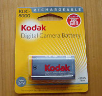 Оригинальный аккумулятор для камеры Kodak KLIC-8000 Z712 Z1085