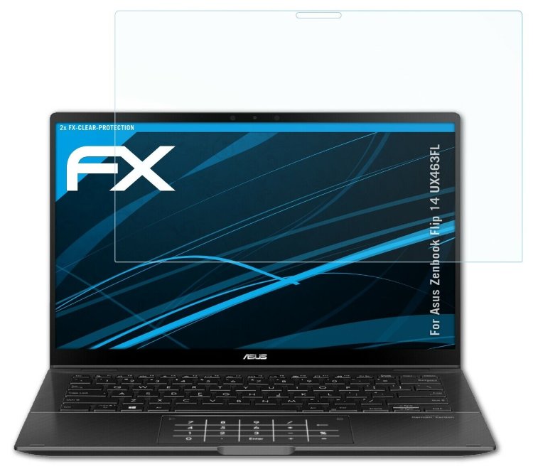 Защитная пленка экрана для ноутбука Asus Zenbook Flip 14 UX463 UX463FL Купить пленку экрана для Asus ux463 в интернете по выгодной цене