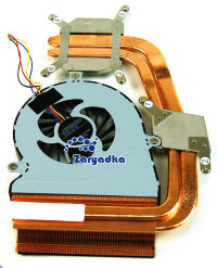 Оригинальный кулер вентилятор охлаждения для ноутбука Lenovo Thinkpad G570 DC28009BS0 AT0GL0020A с теплоотводом
