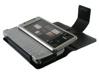 Оригинальный кожаный чехол для телефона Sony Ericsson Xperia X1 Side Open